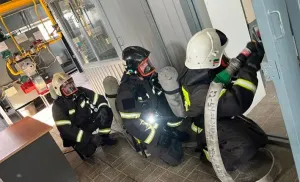 В Грозном прошли совместные пожарно-тактические учения Росгвардии и МЧС